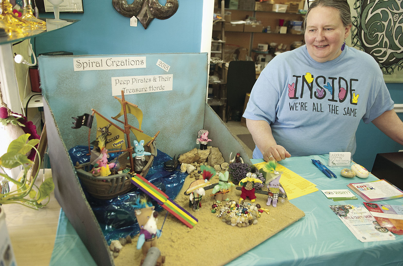 Spiral Creations Peep pirates